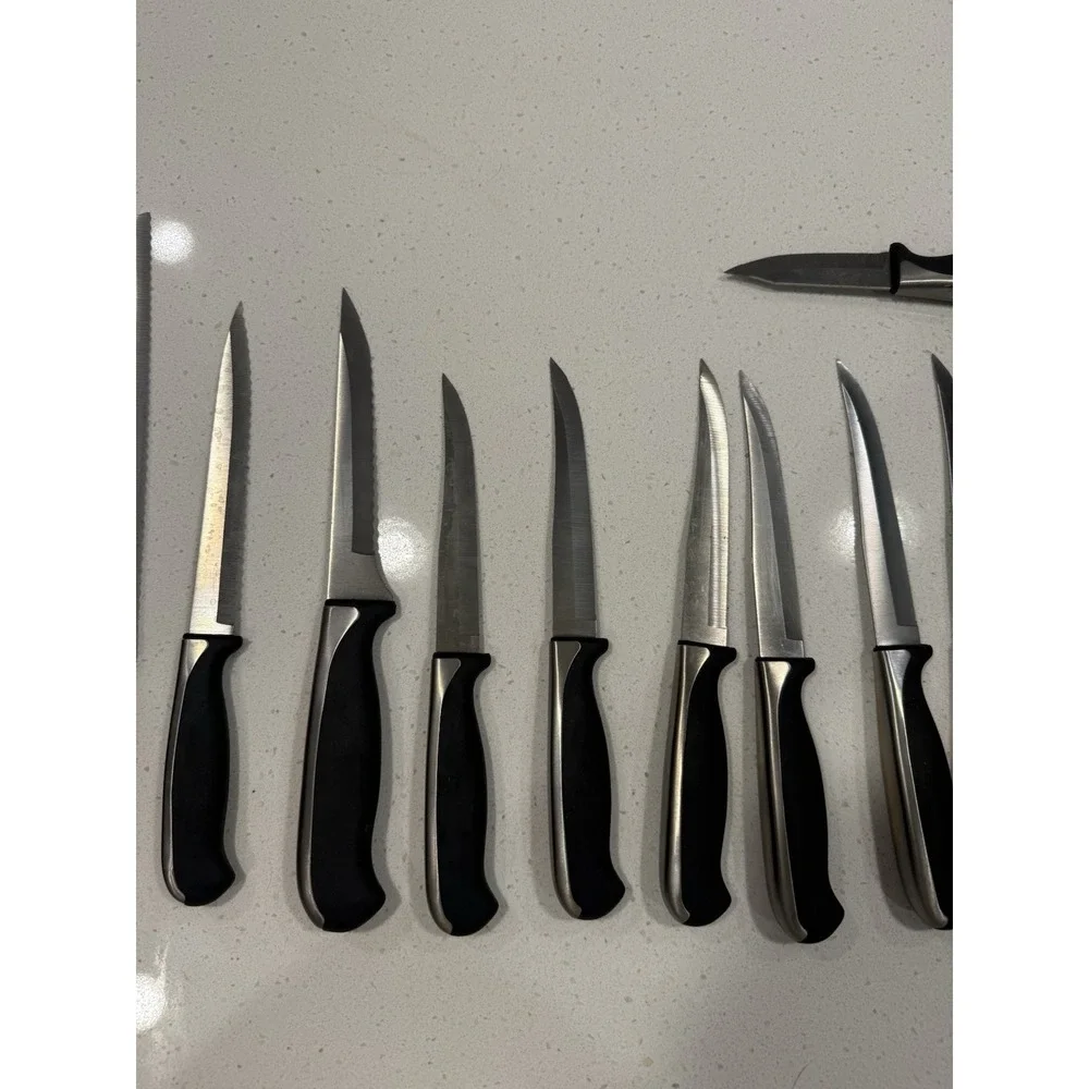 JA Henckels Knife Set 13 Piece With Block Not Complete